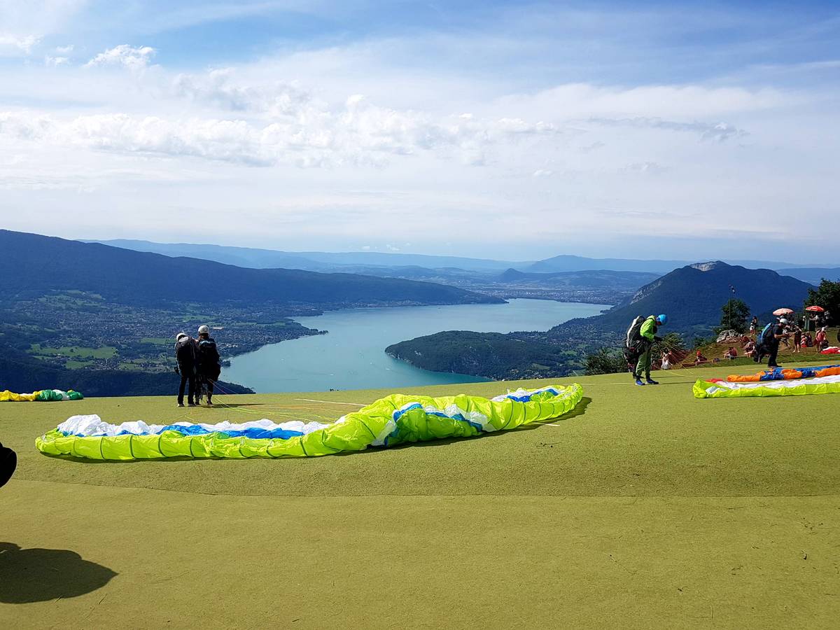 vol en parapente à Annecy