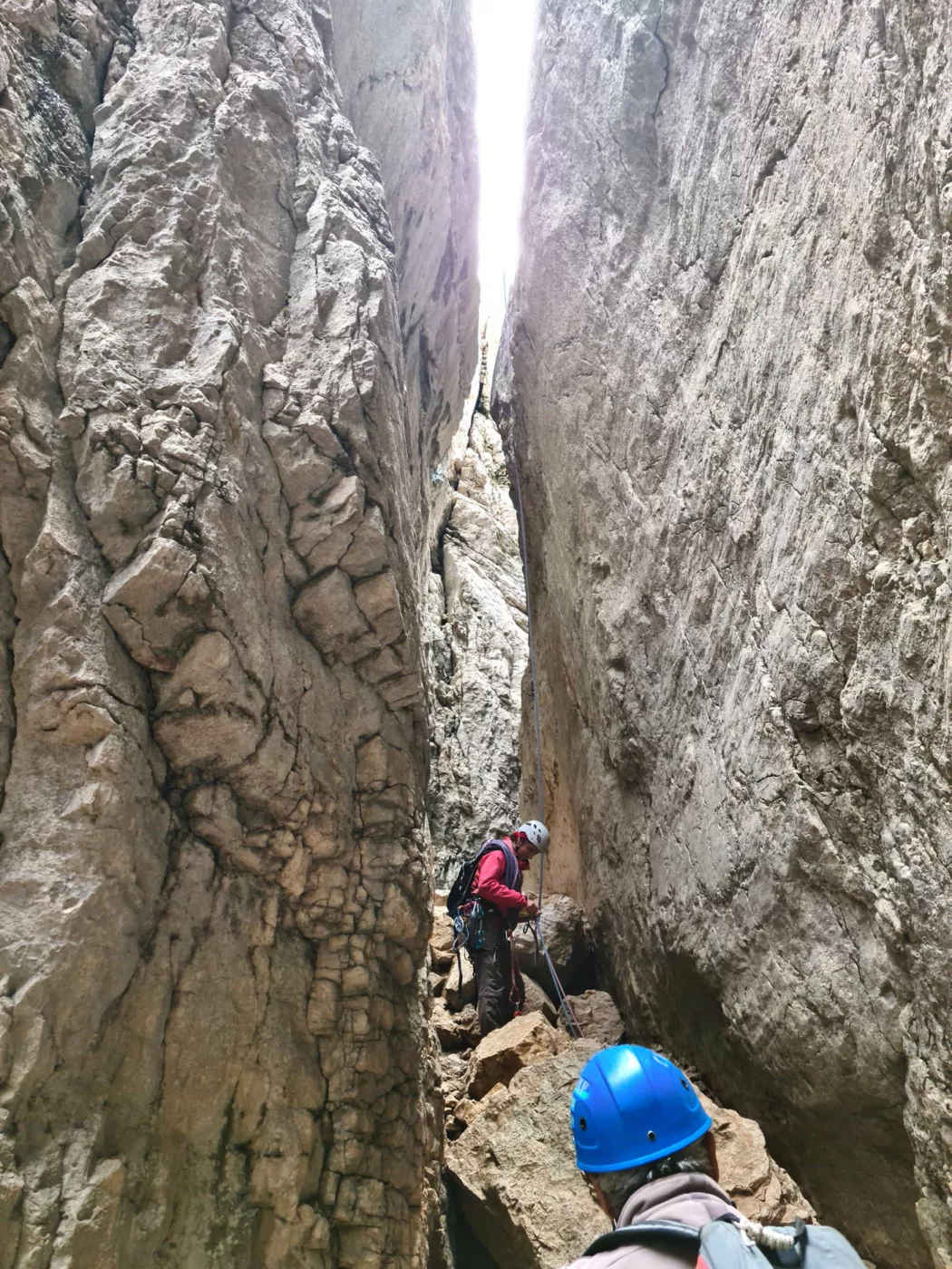 arrivée grand rappel mont aiguille